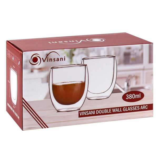 VINSANI DOUBLE WALL GLASSES ARC 1010065 - Image 3