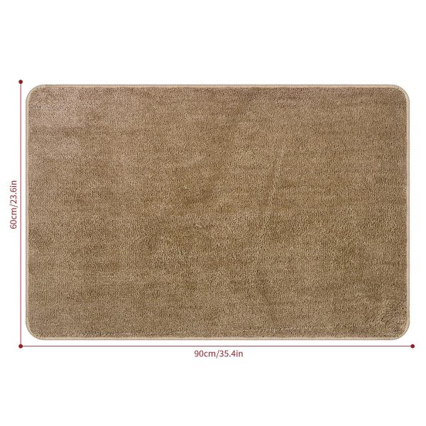 VINSANI BATH MAT 60X90cm BEIGE 1010167 - Image 2