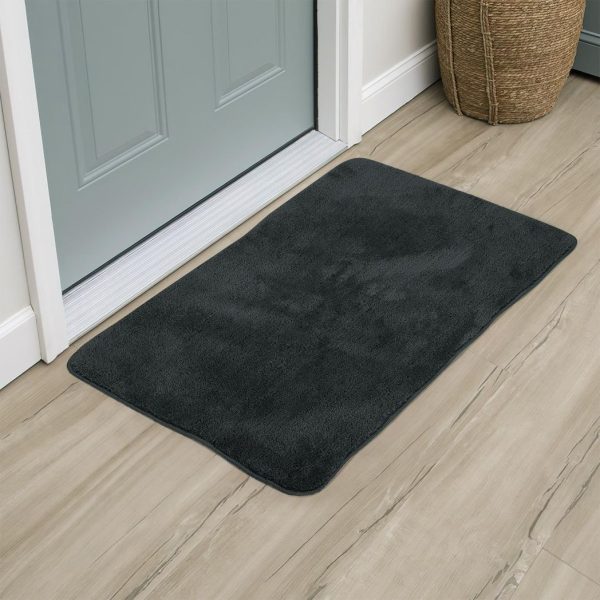 VINSANI BATH MAT 50X80cm D.GREY 1010160 - Image 3