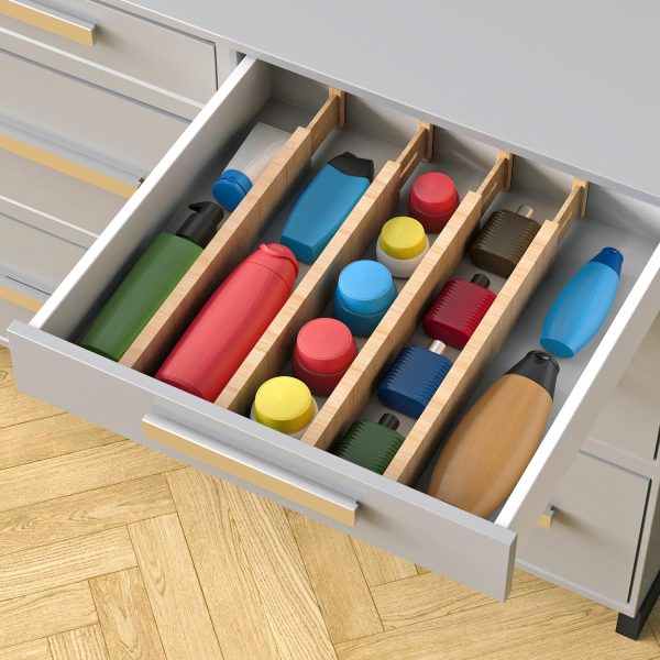 VINSANI BAMBOO DRAWER DIVIDERS 1010199 - Image 5
