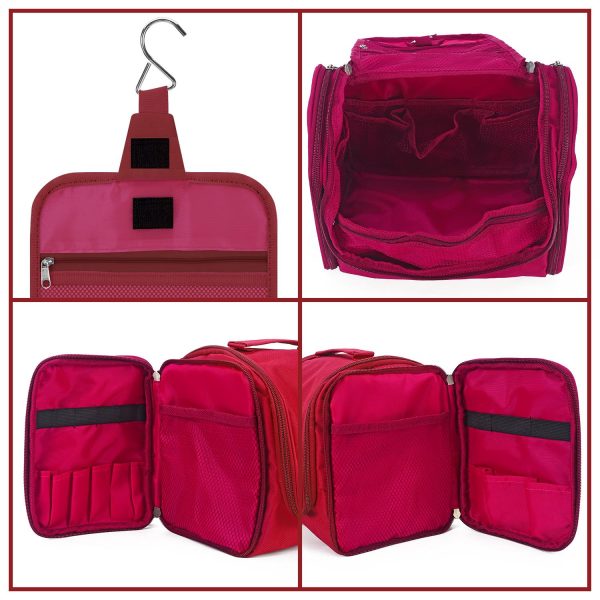 VINSANI TOILETRY BAG HOT PINK 1010180 - Image 6