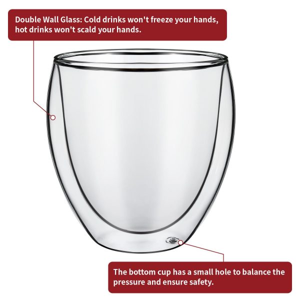 VINSANI DOUBLE WALL GLASSES CAVA 1010064 - Image 7