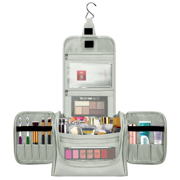 VINSANI TOILETRY BAG L.GREY 1010184 - Image 4