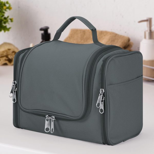 VINSANI TOILETRY BAG D.GREY 1010183 - Image 5