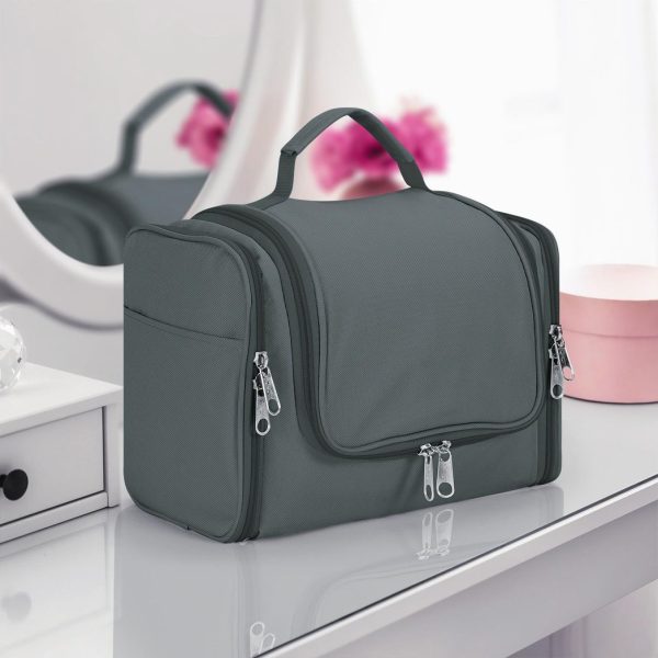 VINSANI TOILETRY BAG D.GREY 1010183 - Image 2