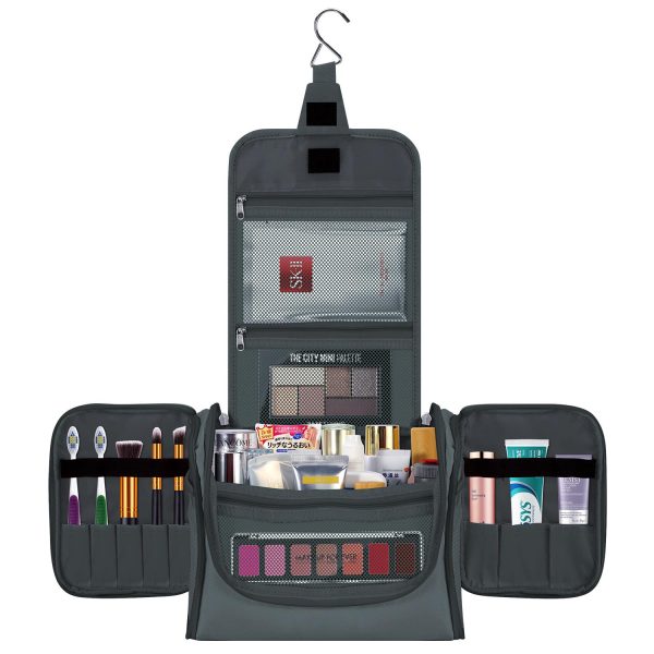 VINSANI TOILETRY BAG D.GREY 1010183 - Image 7
