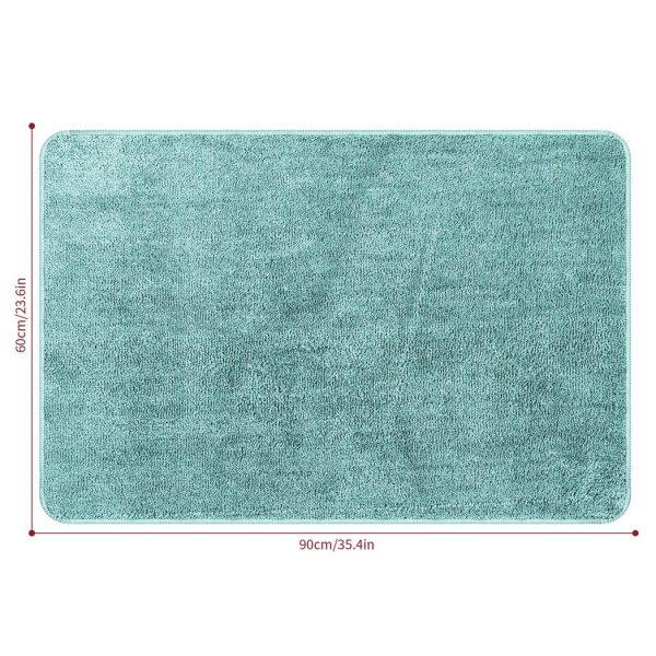 VINSANI BATH MAT 60X90cm L.BLUE 1010164 - Image 2