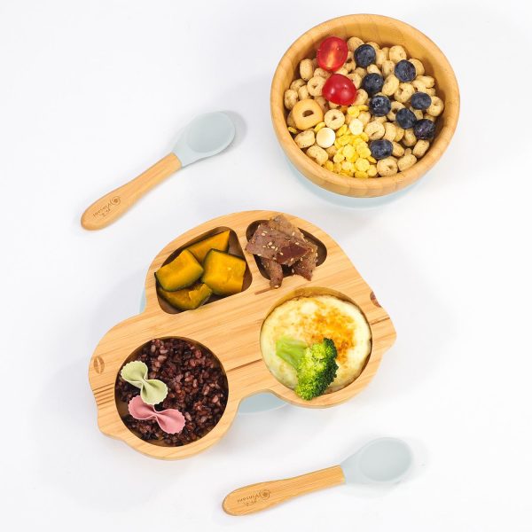 VINSANI BAMBOO CAR PBS SET GREY 1010207