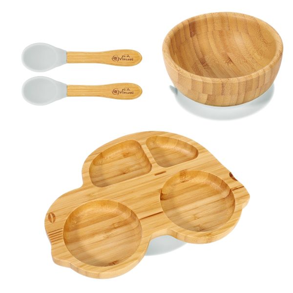 VINSANI BAMBOO CAR PBS SET GREY 1010207 - Image 5
