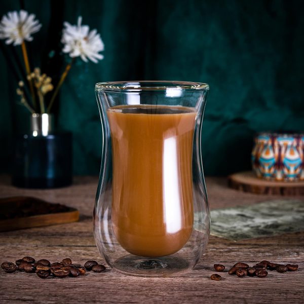 VINSANI DOUBLE WALL GLASSES CURVE 1010066 - Image 5
