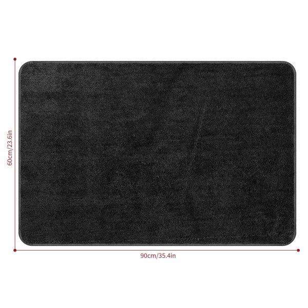 VINSANI BATH MAT 60X90cm D.GREY 1010166 - Image 7