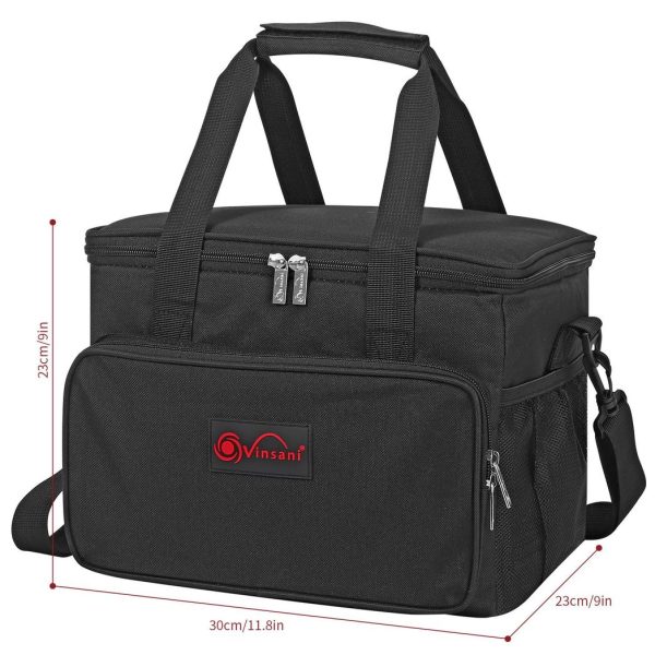 VINSANI 15L BLACK COOLER BAG 1010118 - Image 5