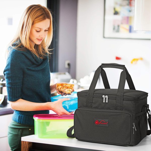 VINSANI 15L BLACK COOLER BAG 1010118 - Image 2