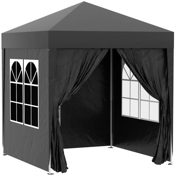 2x2m Garden Pop Up Gazebo Marquee Party Tent Wedding Awning Canopy - Image 2