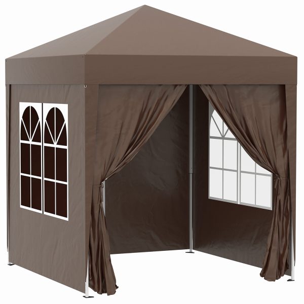 2x2m Garden Pop Up Gazebo Marquee Party Tent Wedding Awning Canopy - Image 3