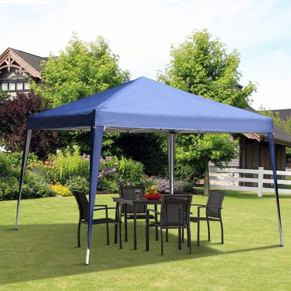 3x3m Garden Pop Up Gazebo Marquee Party Tent Wedding Canopy UV Protection - Image 2