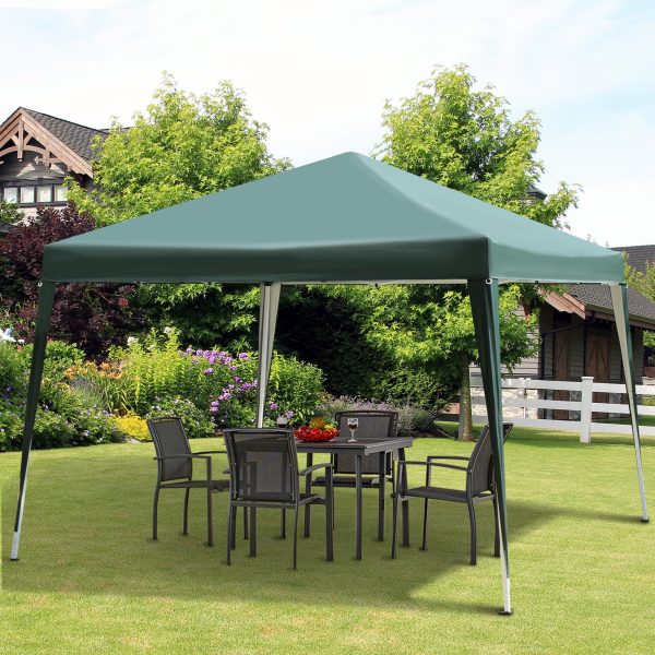 3x3m Garden Pop Up Gazebo Marquee Party Tent Wedding Canopy UV Protection - Image 3
