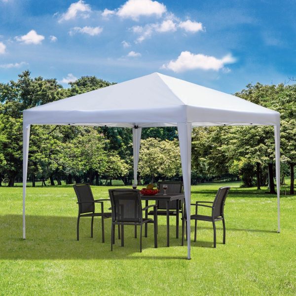 3x3m Garden Pop Up Gazebo Marquee Party Tent Wedding Canopy UV Protection - Image 4