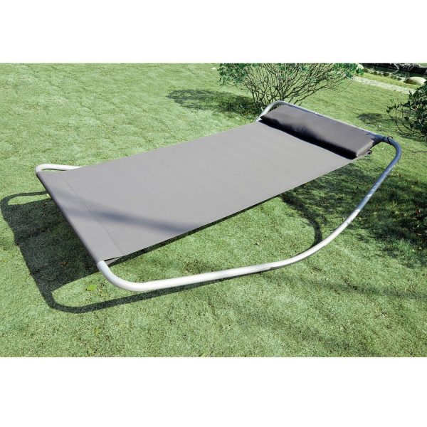 Outdoor Rocking Bed Hammock-Grey - Image 2