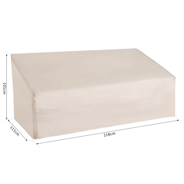 Waterproof Furniture Cover For 3 Seat Sofa, 218Lx111Wx101H cm - Image 2