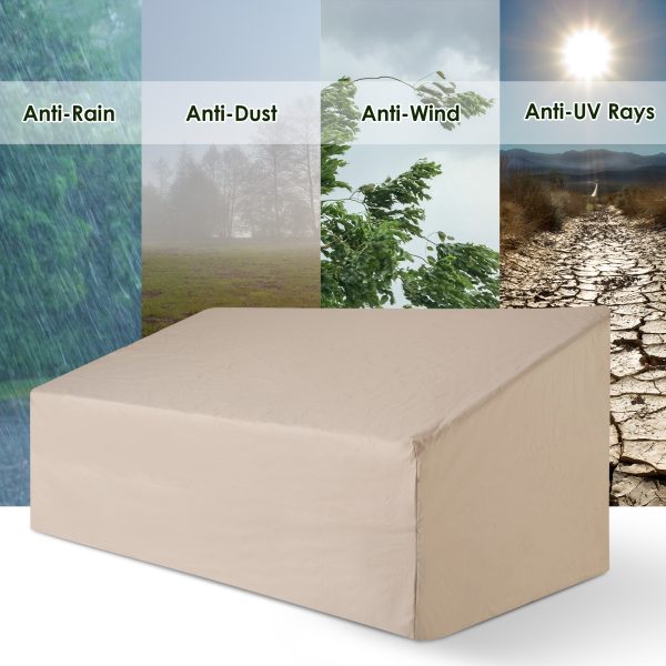 Waterproof Furniture Cover For 3 Seat Sofa, 218Lx111Wx101H cm - Image 5