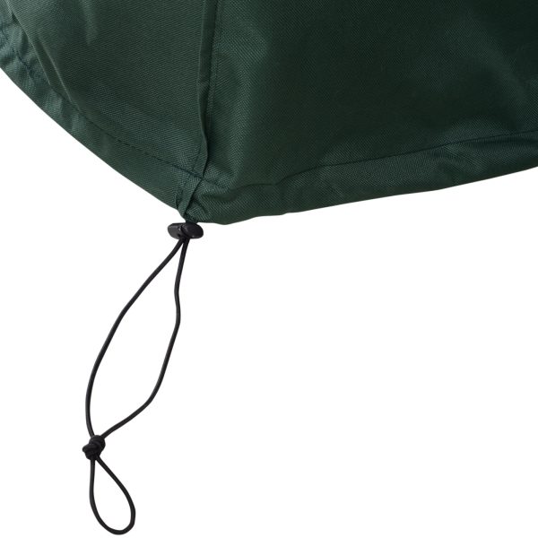 PVC Coated Large Square 600D Waterproof Outdoor Furniture Cover Green - Image 7