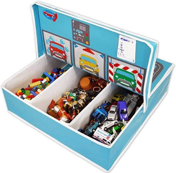 Fun2Give Pop-It-Up Garage with Road Playmat and Storage Playhouse - Image 3