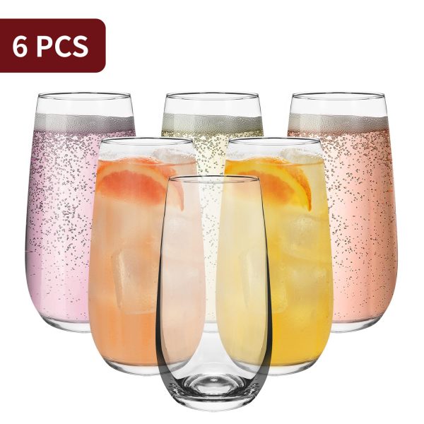 Vinsani Esteem HiBall Glasses 6pcs 0000109 - Image 5