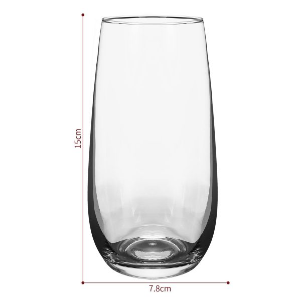 Vinsani Esteem HiBall Glasses 6pcs 0000109 - Image 3