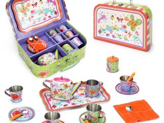 SOKA 18pc TIN TEA SET - BUG  0000355