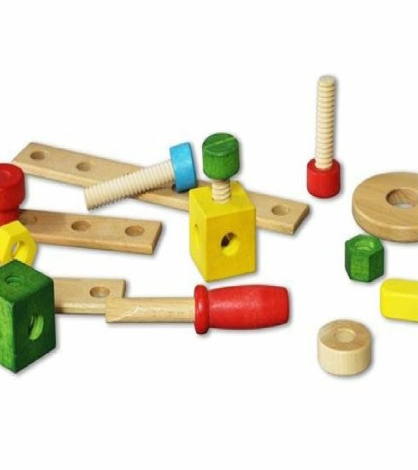 Lelin Wood Wooden Building Activity Toy For Kids Imagnation And Creativity Skill - Image 3