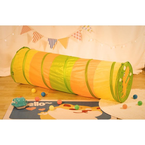 SOKA Play Tunnel Green Pop Up Dino Dinosaur Indoor or Outdoor Garden Play Tent for Kids Childrens - Image 7