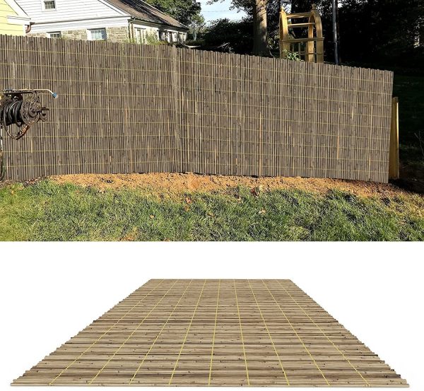 High Quality Reed Fence ( 9-10mm ) -1.8m x 3m - Image 4