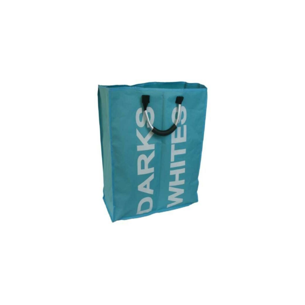 DOUBLE Laundry bag with Metal Handles (BLUE) - Image 2