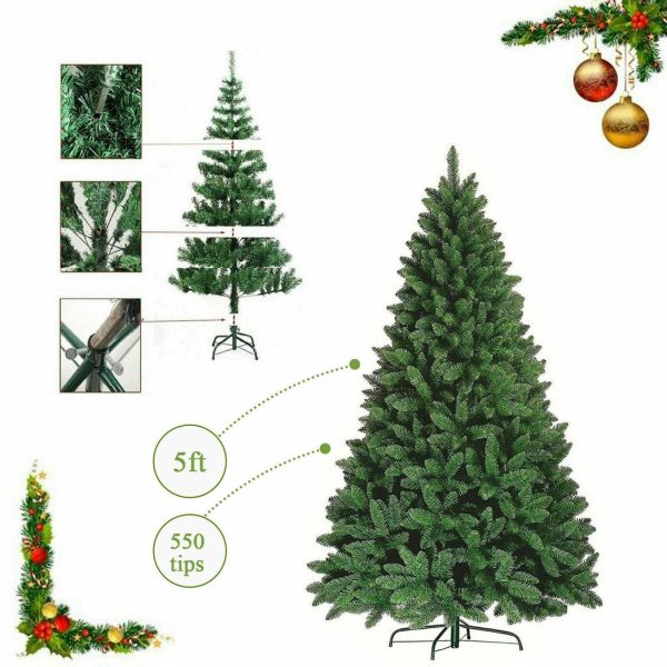 5FT GREEN ARTIFICIAL Christmas Tree Colorado 150cm - Image 3