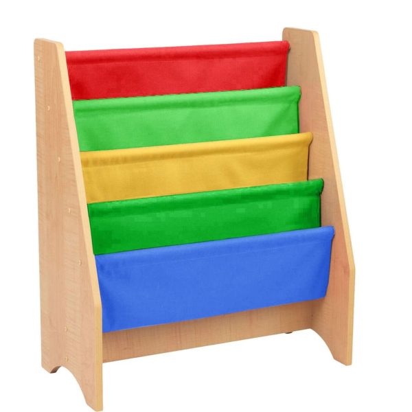 NATURAL Wooden Book Shelf Multi Linning - Image 2