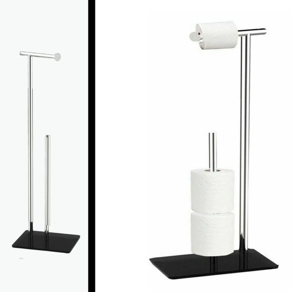 TOILLET ROLL HOLDER & STORER GLASS BASE - Image 3