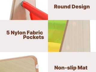 WHITE Wooden Book Shelf Multi Lining