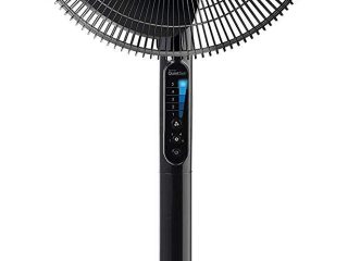 Honeywell Advanced QuietSet 16" Stand Fan With Noise Reduction Technology - Black UK Plug