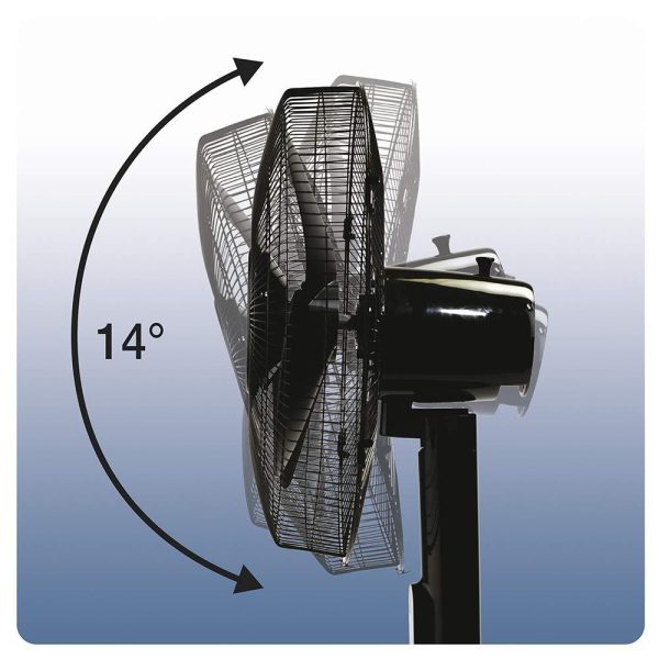 Honeywell Advanced QuietSet 16" Stand Fan With Noise Reduction Technology - Black UK Plug - Image 4
