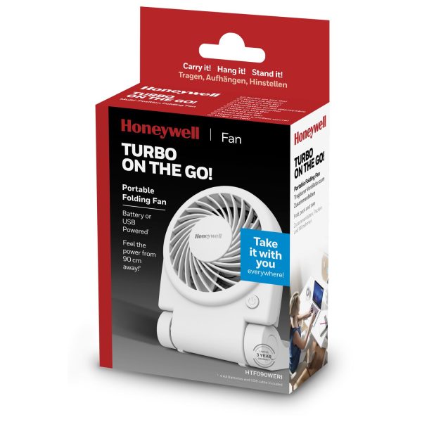 Honeywell Turbo On The Go Fan - White - Image 2