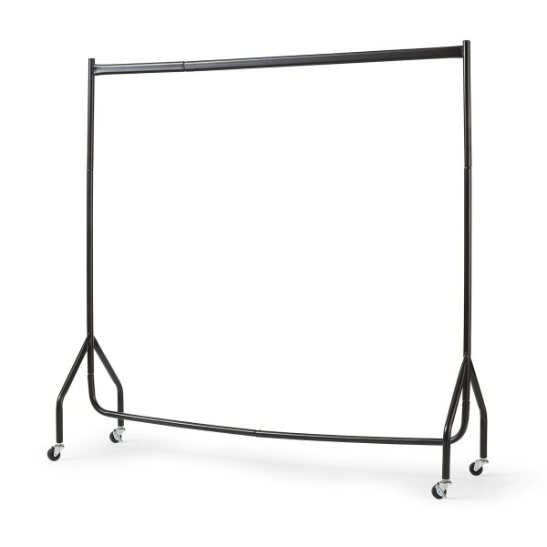 Superior Heavy Duty 5FT Long x 5FT Tall Clothes Rail In Black - Image 5