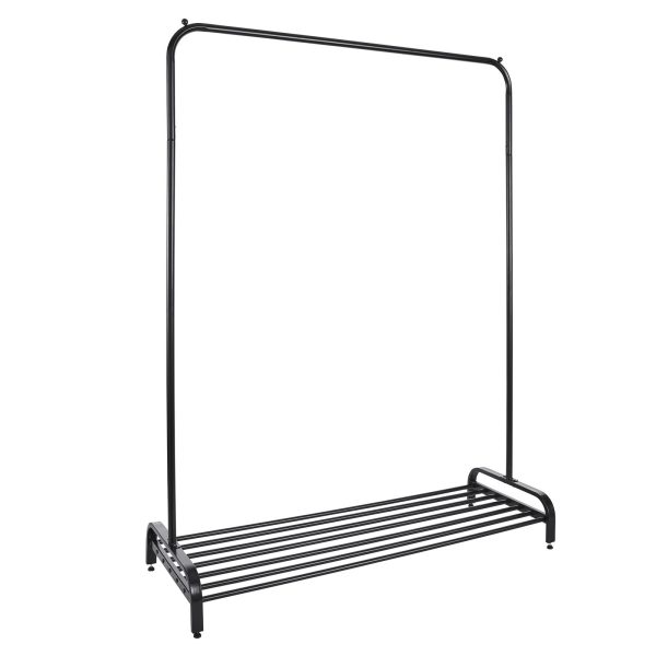 Clothes Rail In Black Powder Coating - Image 5