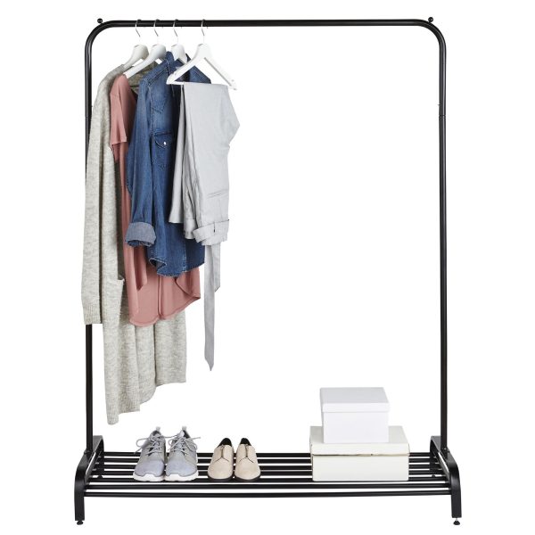 Clothes Rail In Black Powder Coating - Image 6