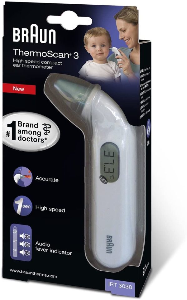 Braun ThermoScan 3 Infrared Ear Thermometer - Image 2