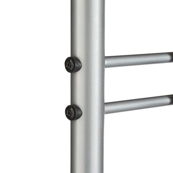Multi Purpose Stand 18 Hooks For Clothes Shoes Hats Bags - Grey - Image 6