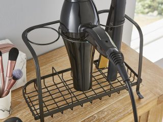 3 compartments Heat-resistant Holder for Straighteners Curling tongs & Hair Dryers