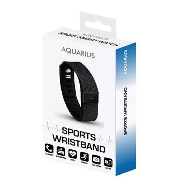 Aquarius OLED Display Smart Bluetooth Fitness Wristband Activity Tracker, Black - Image 7
