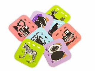 Augmented Reality Cards, Perfect Toy to Educate with 108 Cards With Storage Bag