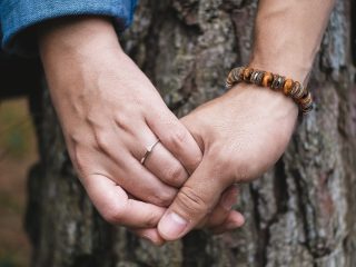 Men's Tigers Eye Beaded Bracelet